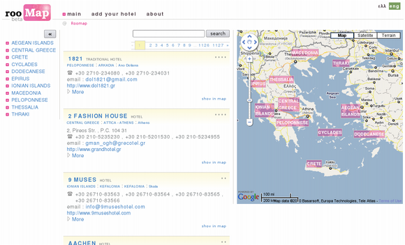 Roomap.net still in beta but it aims high!